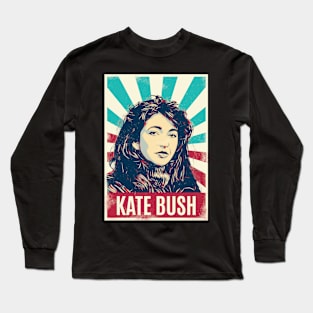 Vintage Retro Kate Bush Long Sleeve T-Shirt